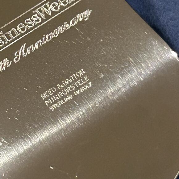 REED & BARTON Sterling Silver Handle Pie Cake Server - Picture 6 of 7